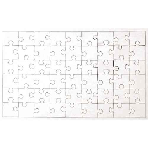 Puzzle vierge carton