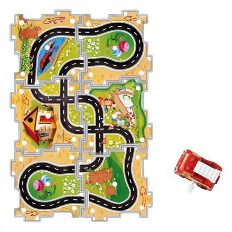 Circuit voiture puzzle