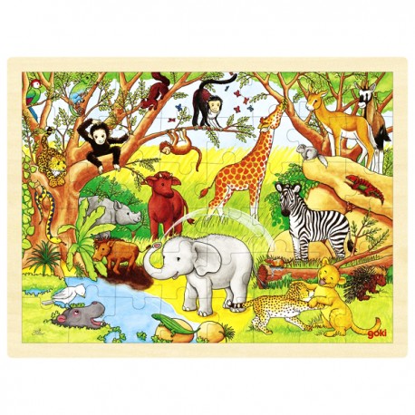 Puzzle en ligne animaux