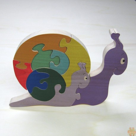 Puzzle escargot