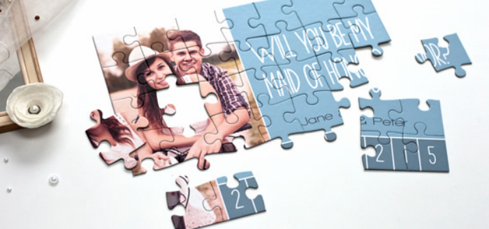 Mini puzzle personnalisé
