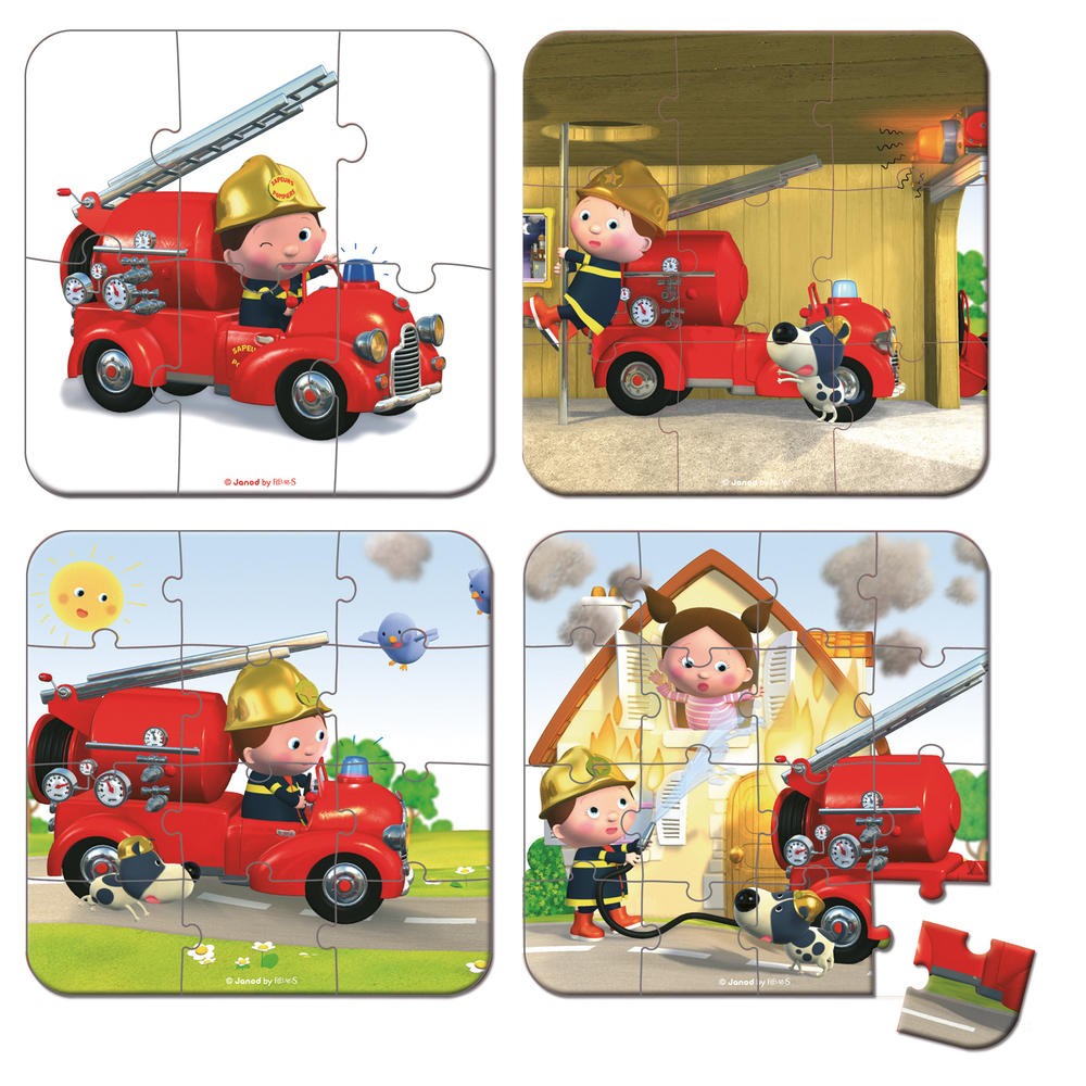 Valisette puzzle fleurus