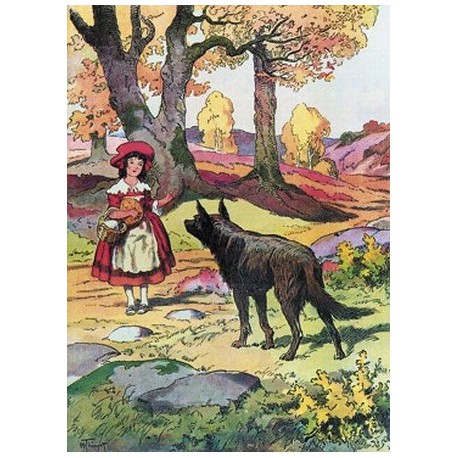 Puzzle petit chaperon rouge