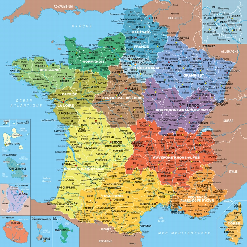 La france en puzzle