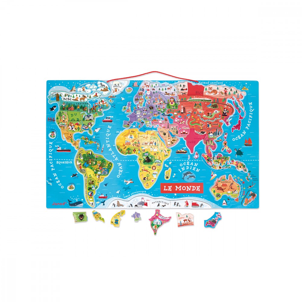 Puzzle europe magnetique