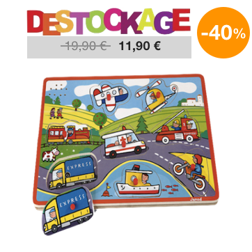 Puzzle musical janod