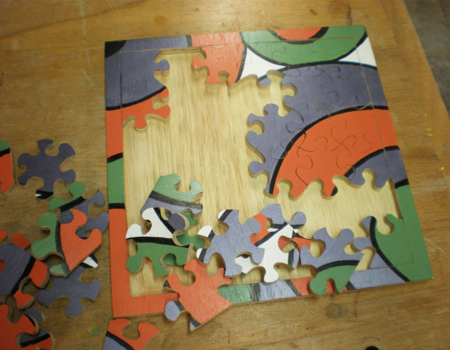 Fabriquer puzzle en bois