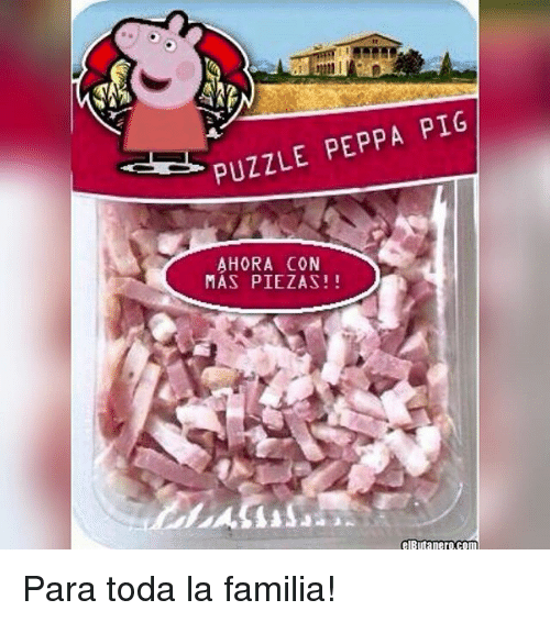 Puzzle pepa pig