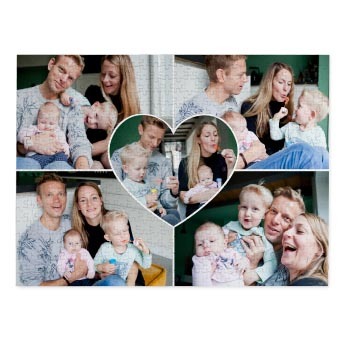 Puzzle personnalisé avec plusieurs photos