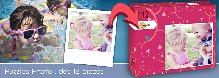 Puzzle personnalisé 20 pièces