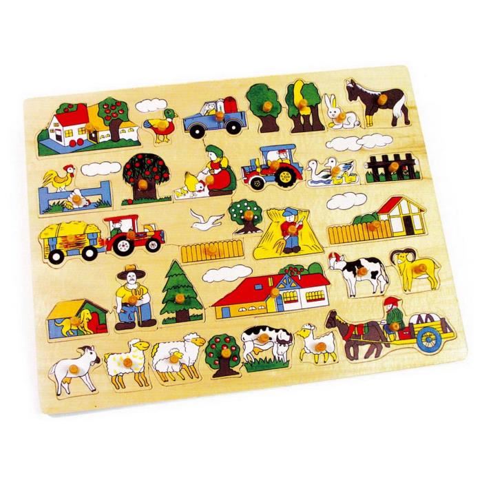 Puzzle bois enfants