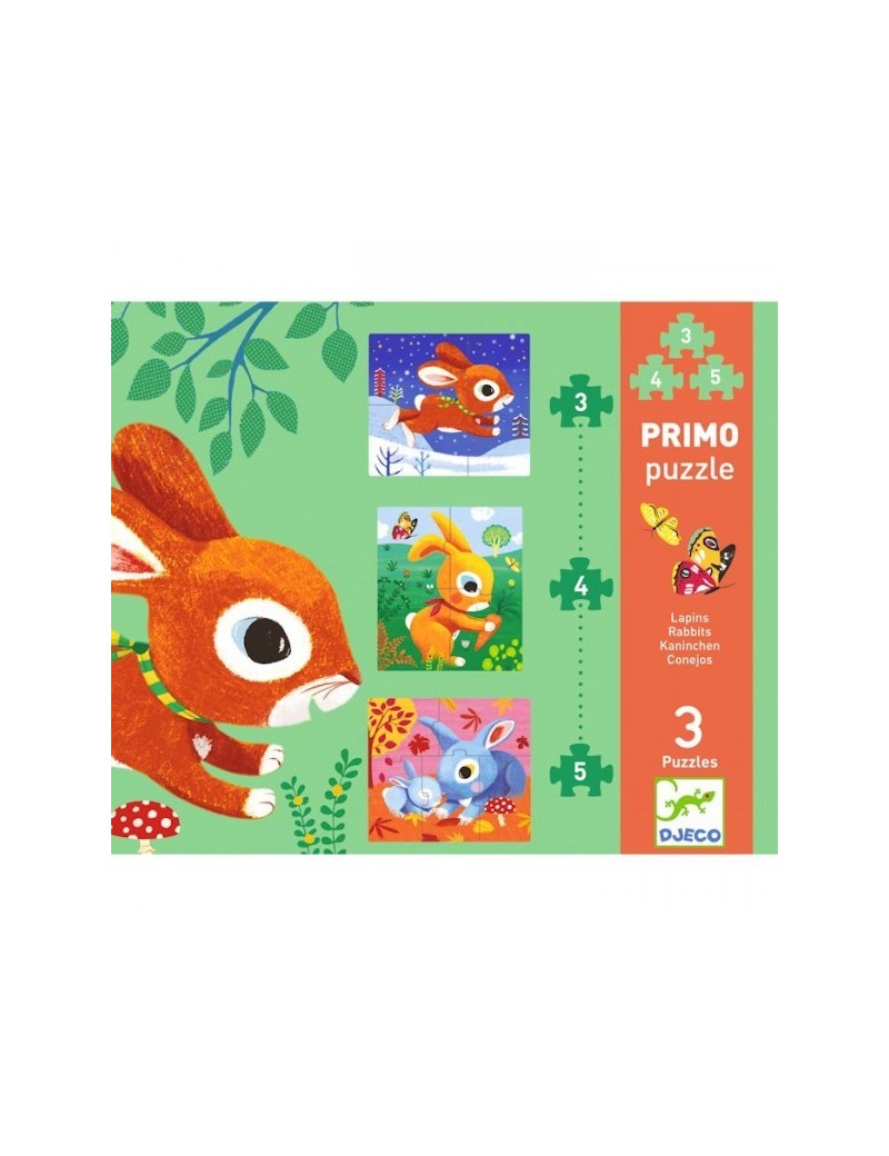 Puzzle djeco lapin