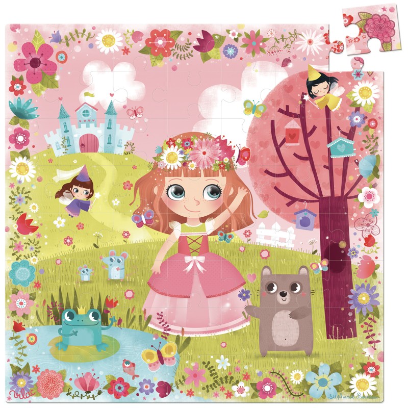 Puzzle princesse 4 ans