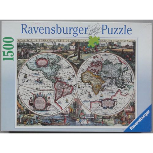 Mappemonde puzzle ravensburger