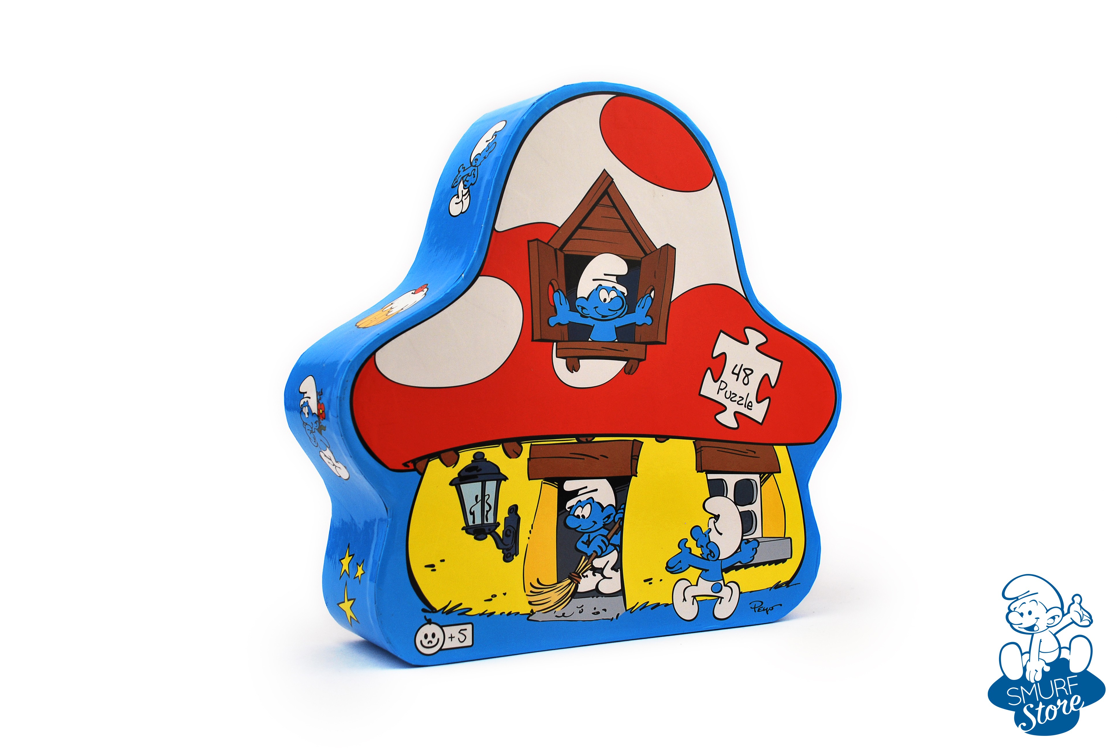 Puzzle schtroumpf