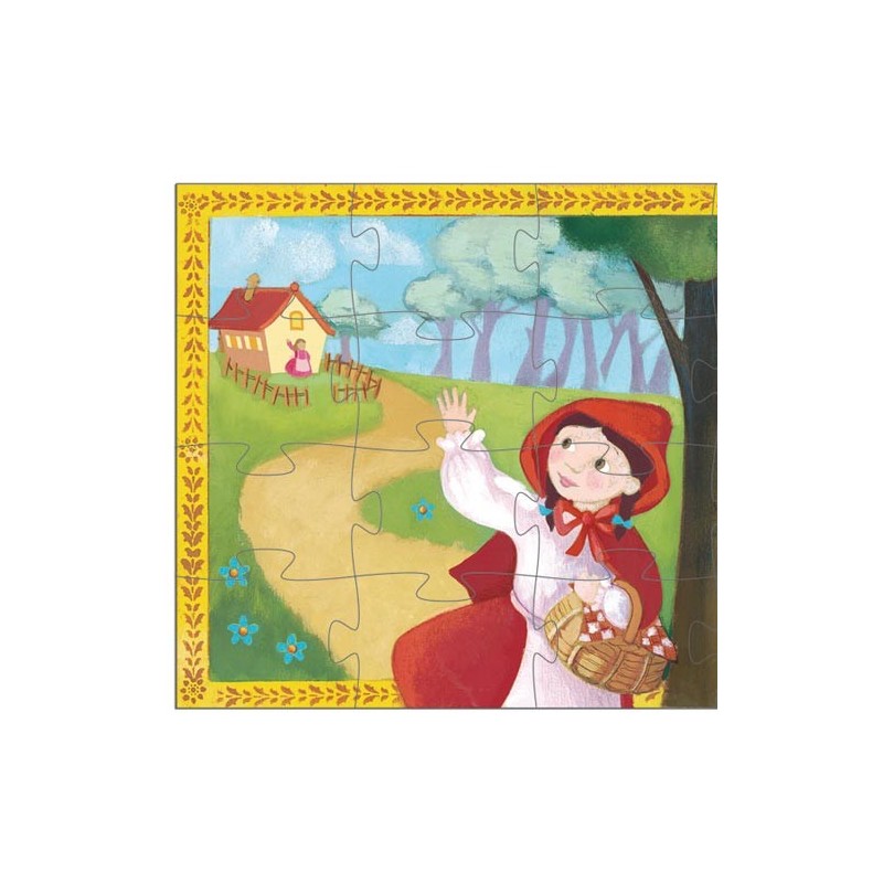 Puzzle djeco petit chaperon rouge