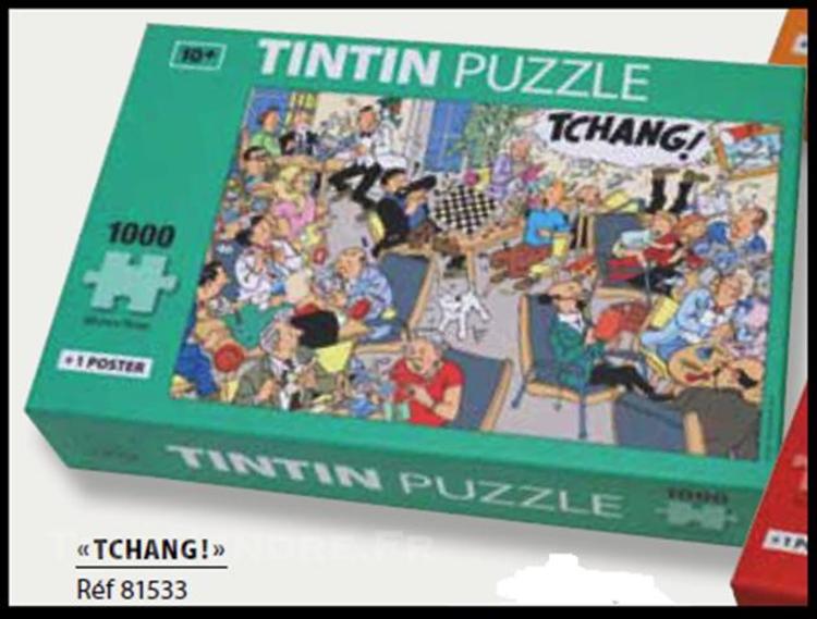Puzzle tintin 1000 pièces