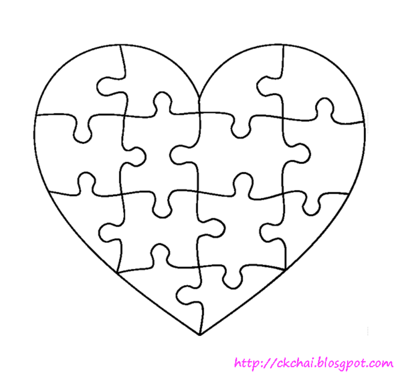 Gabarit de puzzle a imprimer