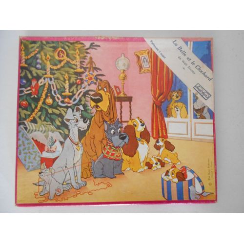 Puzzle la belle et le clochard