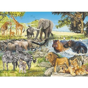 Puzzle savane