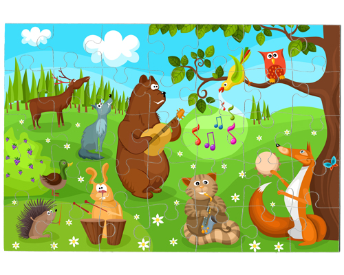 Puzzle des animaux