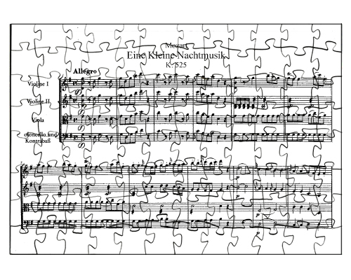 Puzzle musique