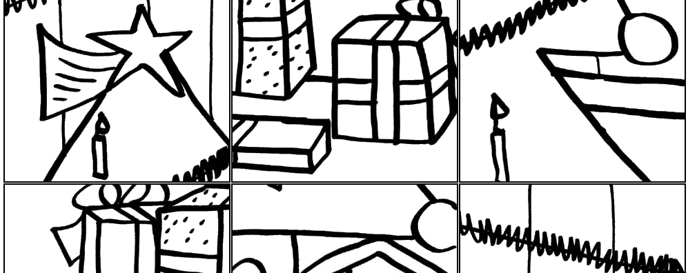 Puzzle noel à imprimer