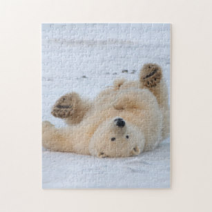 Puzzle ours blanc