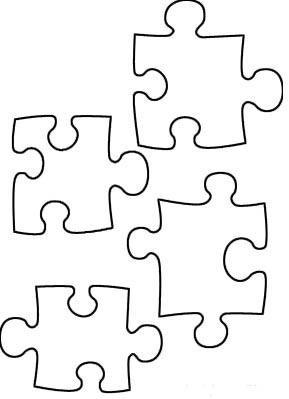 Pièce de puzzle à imprimer