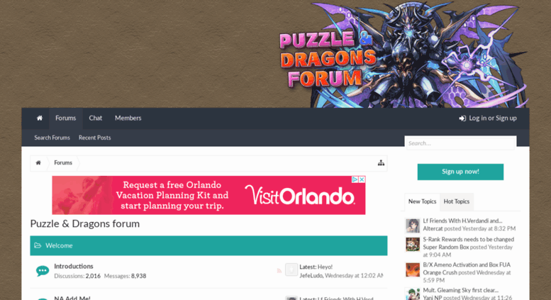 Puzzle and dragons forum