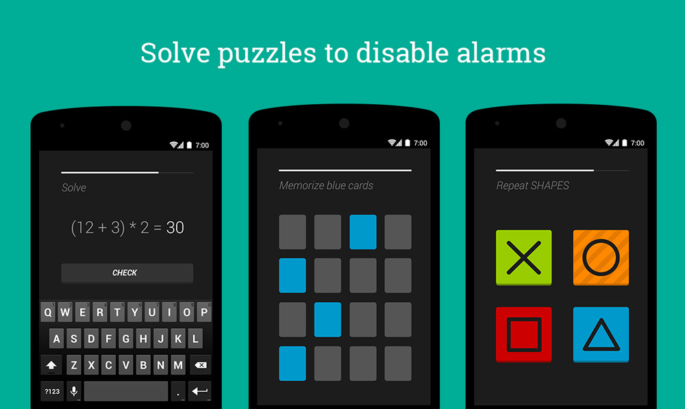 Reveil puzzle