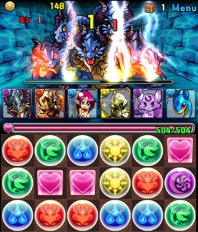 Puzzle and dragon games