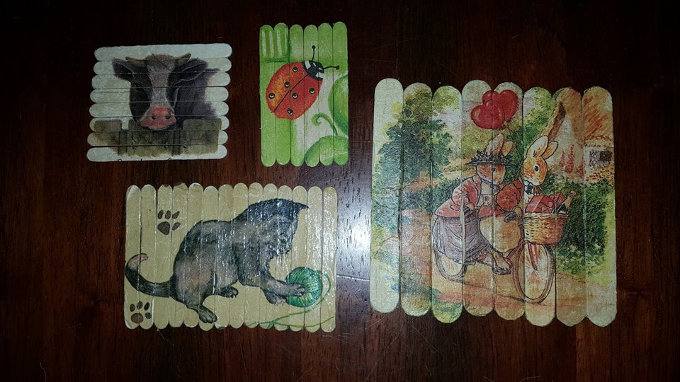 Puzzle batonnet de glace