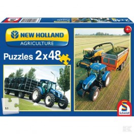 Puzzle tracteur new holland