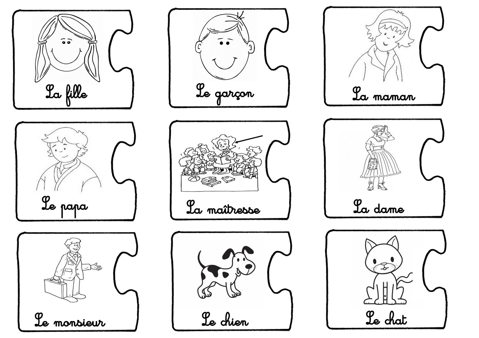 Logiciel puzzle maternelle