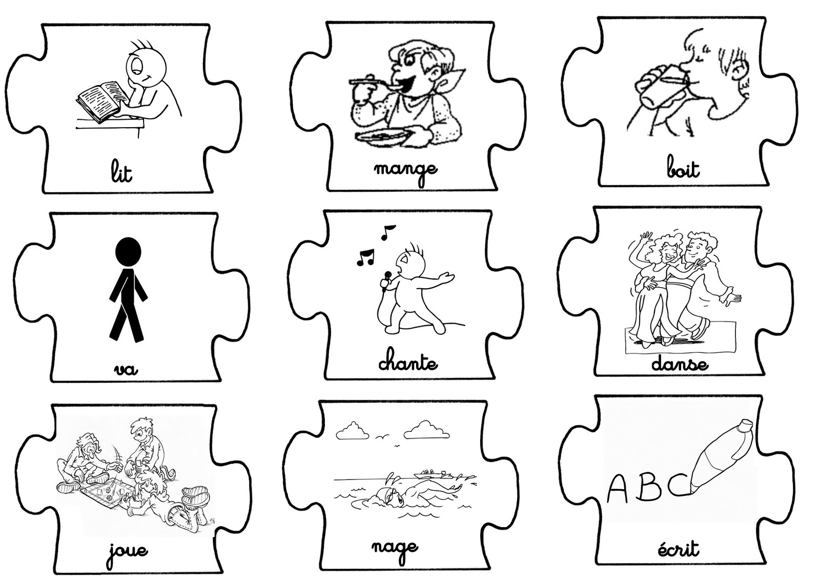 Puzzle a faire sur ordi