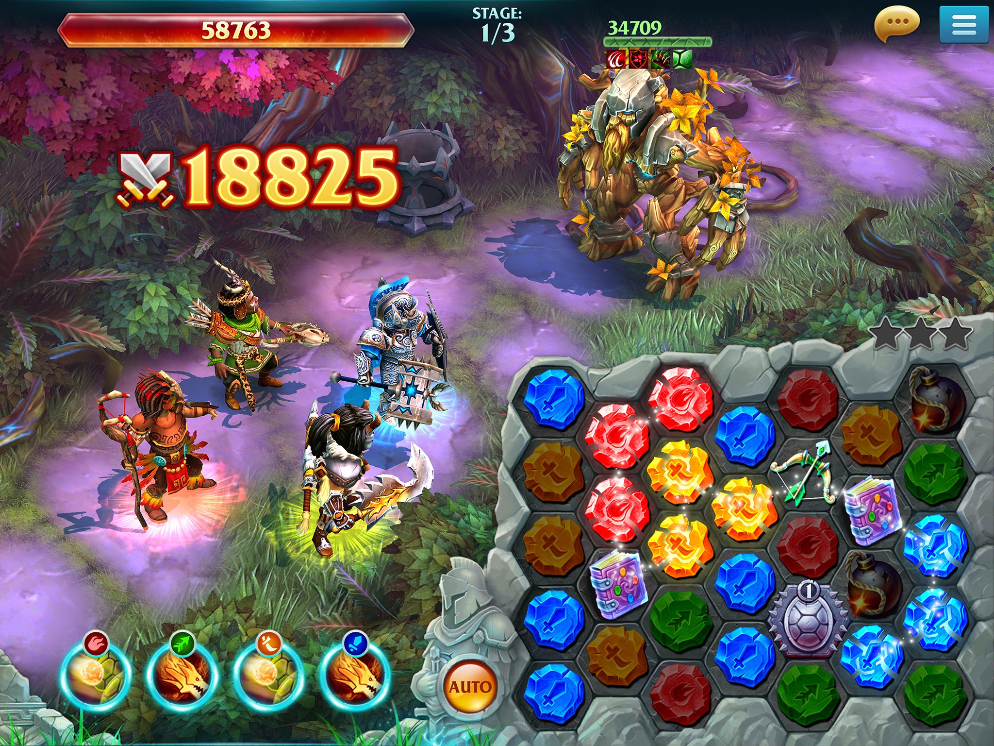 Puzzle rpg games