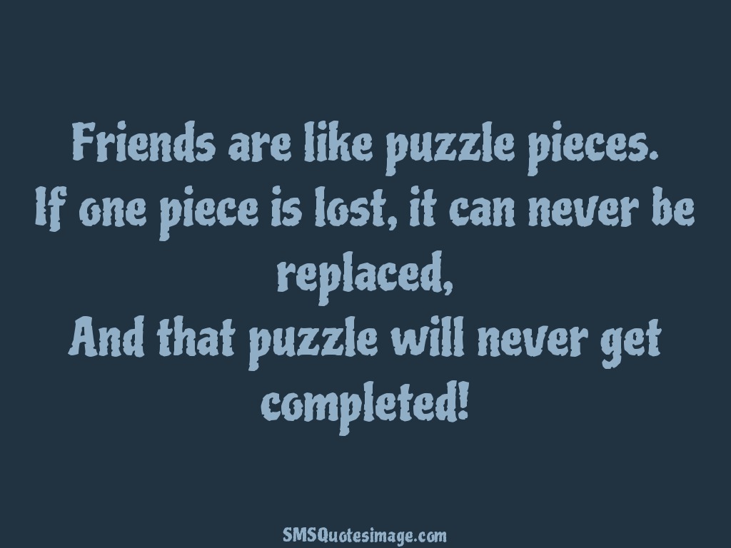 Puzzle for friends
