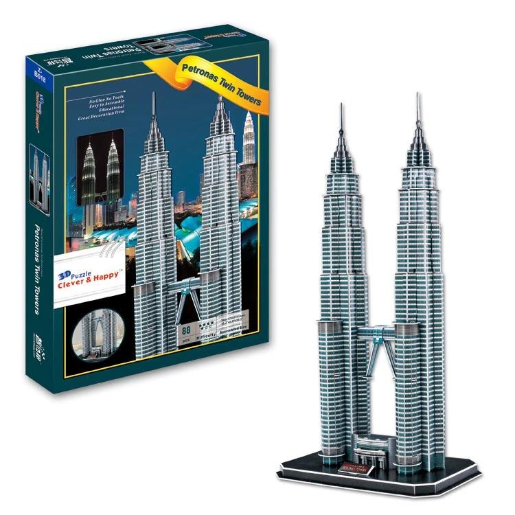 Puzzle 3d building