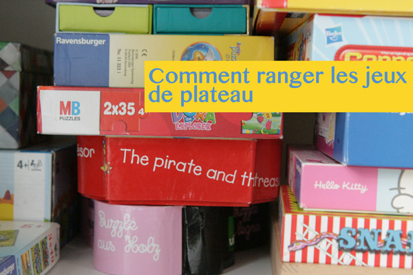 Jeux de société en tas