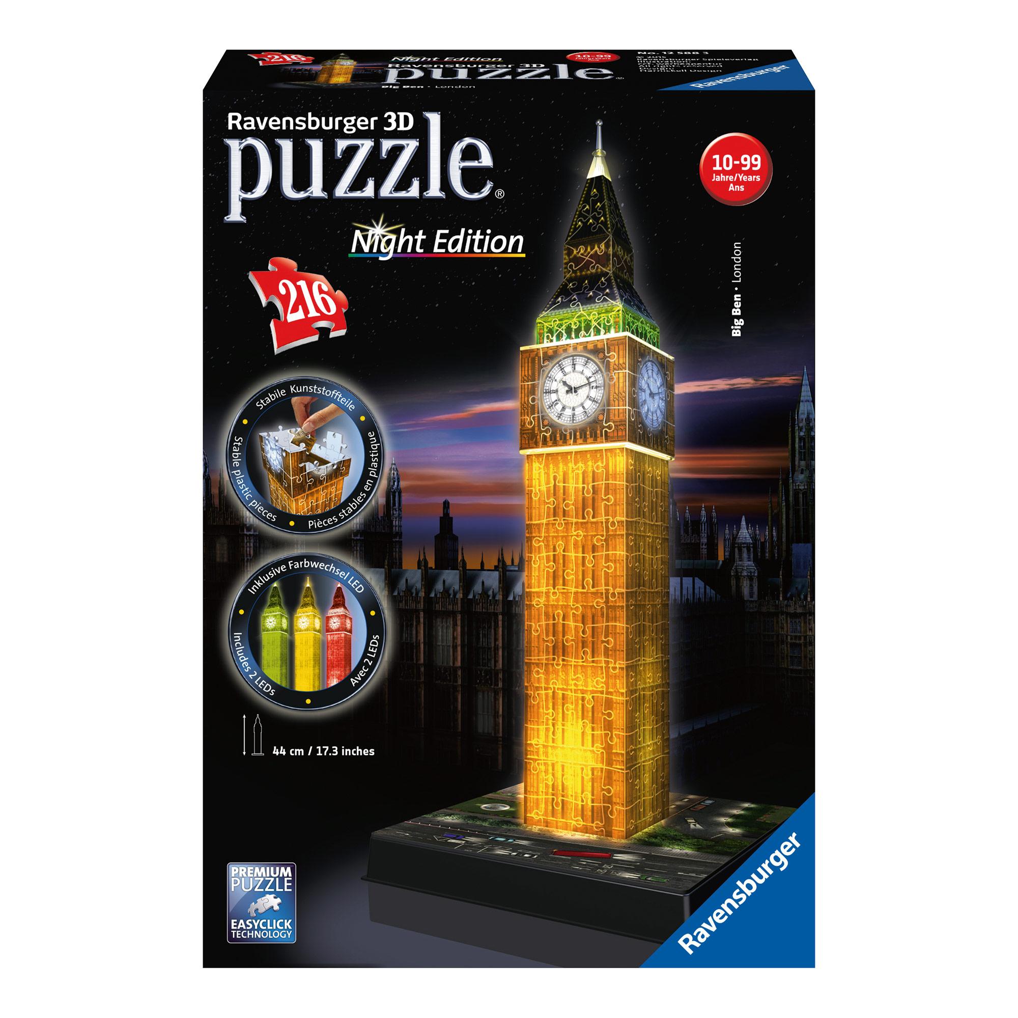 Puzzle ravensburger tour eiffel 3d