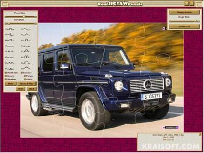 Real jigsaw puzzle francais