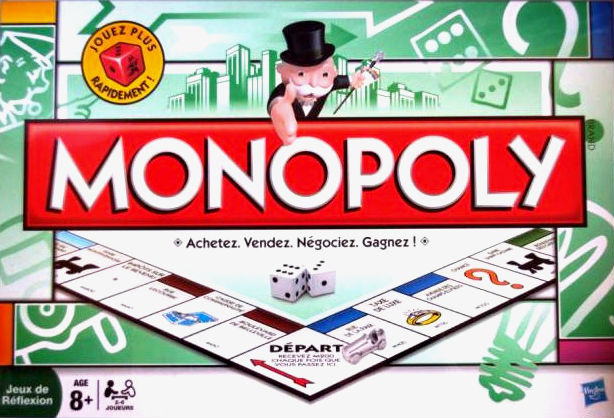 Jeux de société genre monopoly