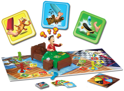 Jeux de société réveille pas papa