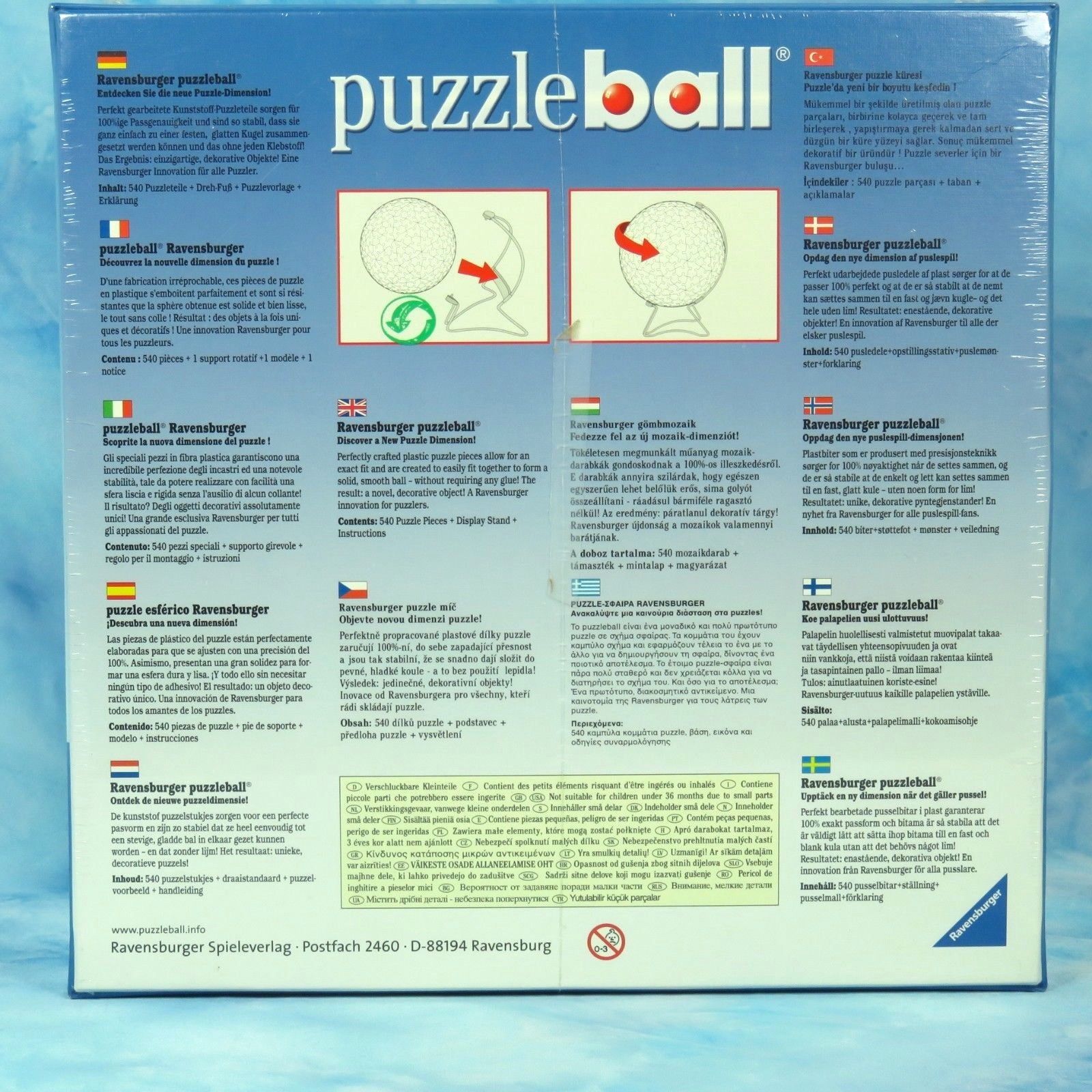Fabrication puzzle ravensburger