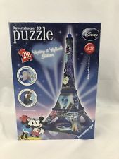 Puzzle 3d tour eiffel mickey