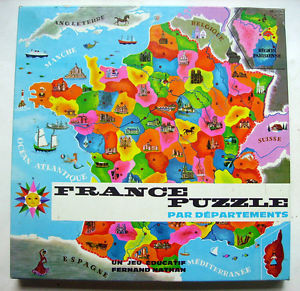 Puzzle departement gratuit