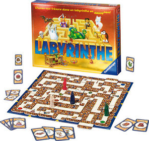 Jeux de société labyrinthe 3d