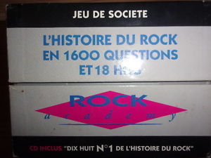 Rock academy jeux de société