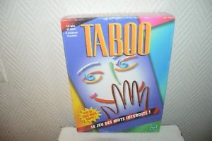 Jeux de société mot interdit